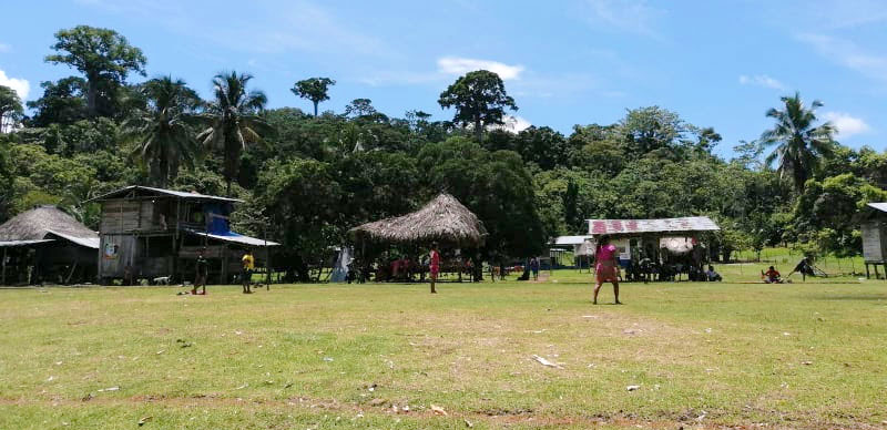 Wounaan village, Darien Province, Panama